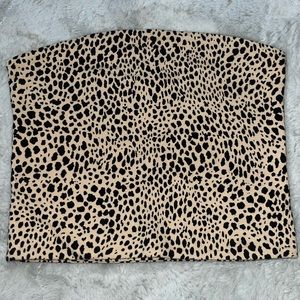Cheetah Print Brandy Melville Tube Top
